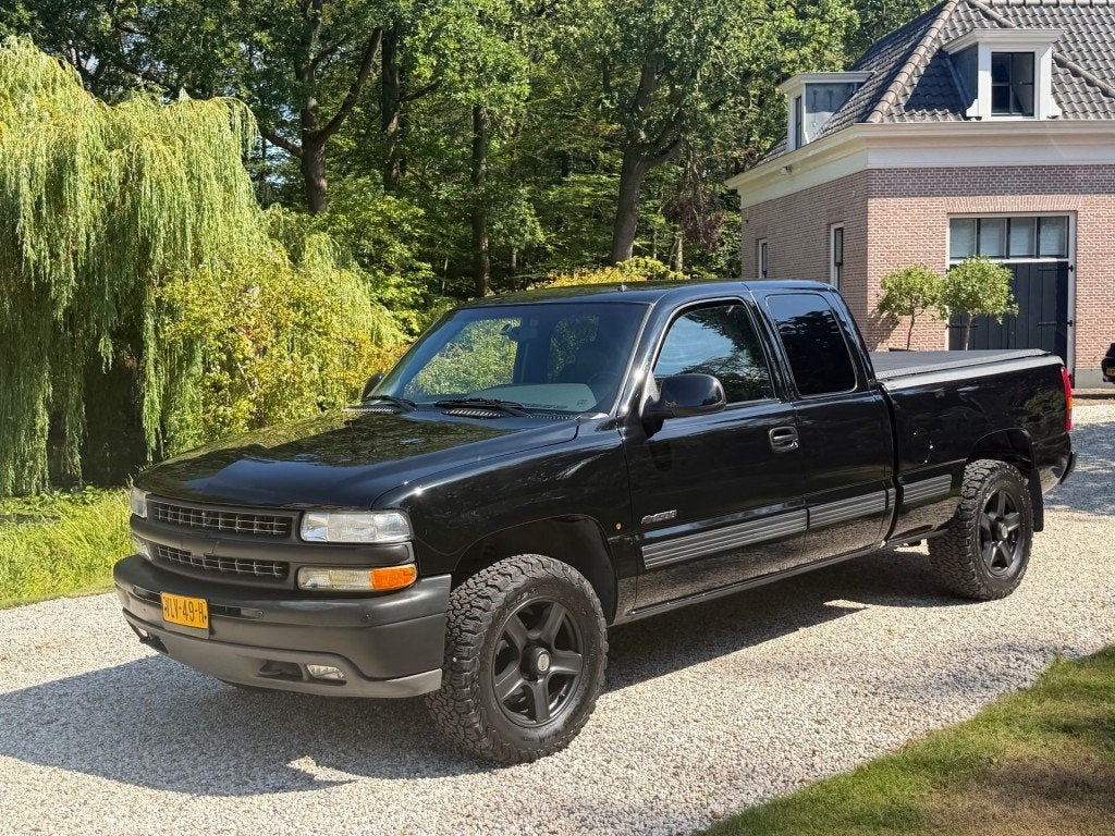 Chevrolet SILVERADO 5.3 V8 Vortec LPG-G3 BLIJVEND YOUNGTIMER, Auto's, Automaat, Lederen bekleding, Chevrolet, 2381 kg