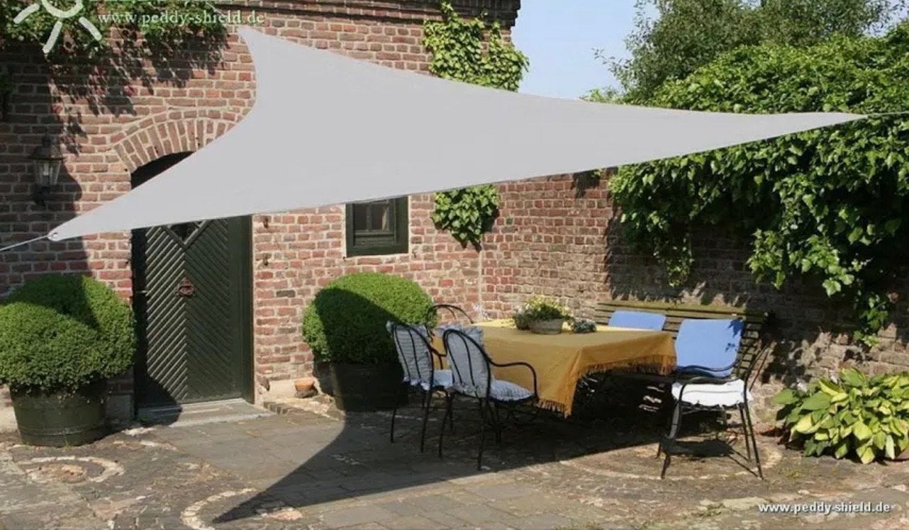 Peddy Shield Schaduwdoek Driehoek 360 cm Waterafstotend, Ophalen of Verzenden, Gebruikt