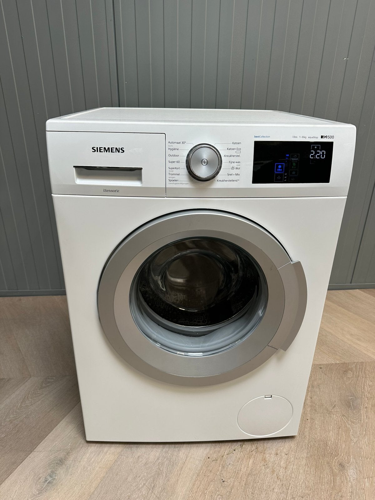 Siemens IQ500 Wasmaschine I-Dos A++ 8KG incl Garantie, Witgoed en Apparatuur, 1200 tot 1600 toeren, Gebruikt, Minder dan 85 cm