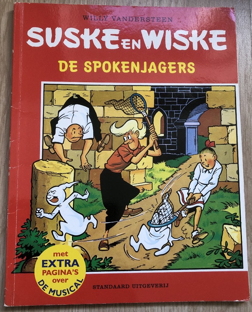 SUSKE EN WISKE - DE SPOKENJAGERS - UITGAVE DE MUSICAL, Eén stripboek, Ophalen of Verzenden, Zo goed als nieuw, W. Vandersteen
