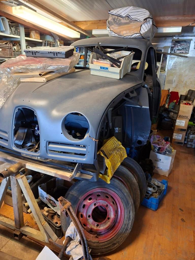 Saab 93 tweetakt zeldzaam restauratieproject, spuitklaar., Auto-onderdelen, Carrosserie en Plaatwerk, Ophalen, Voor, Saab, Deur