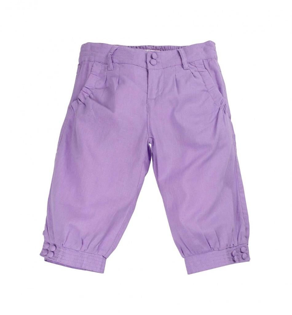 Name It lila paars linnen capri broek shorts knickers 116, Kinderen en Baby's, Kinderkleding | Maat 116, Broek, Meisje, Nieuw