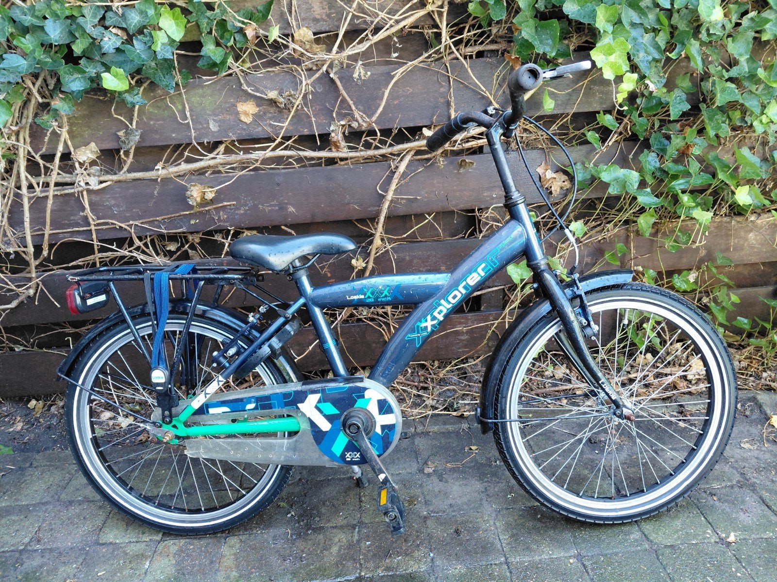 Kinderfiets Loekie Xplorer, 20 inch, gebruikt, Minder dan 49 cm, Ophalen, Gebruikt, Overige merken