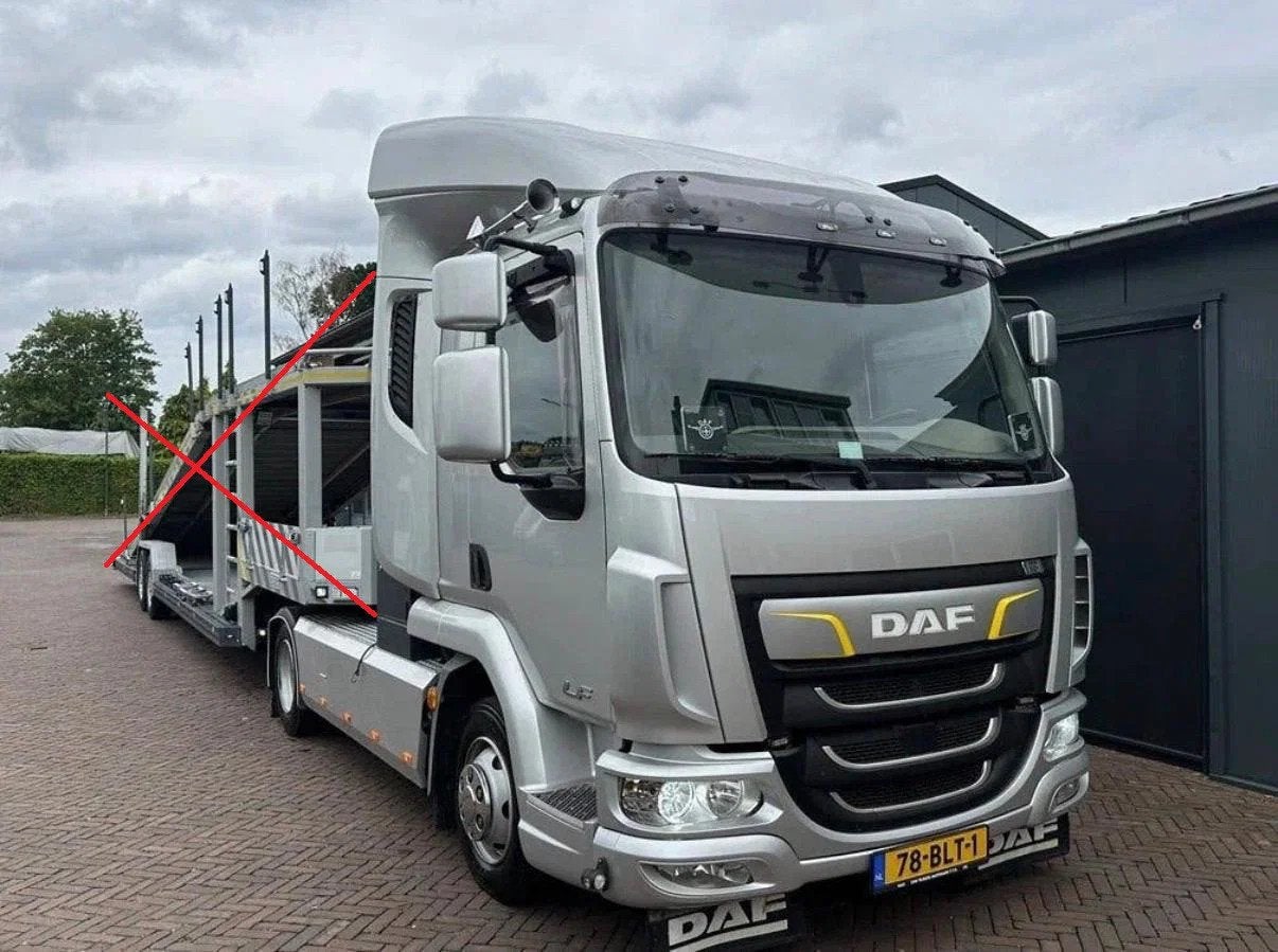 DAF LF 230 Trekker Showtruck 6 Cylinder 1st Owner Euro 6 Ori, Auto's, Achterwielaandrijving, Euro 6, Bedrijf, Diesel