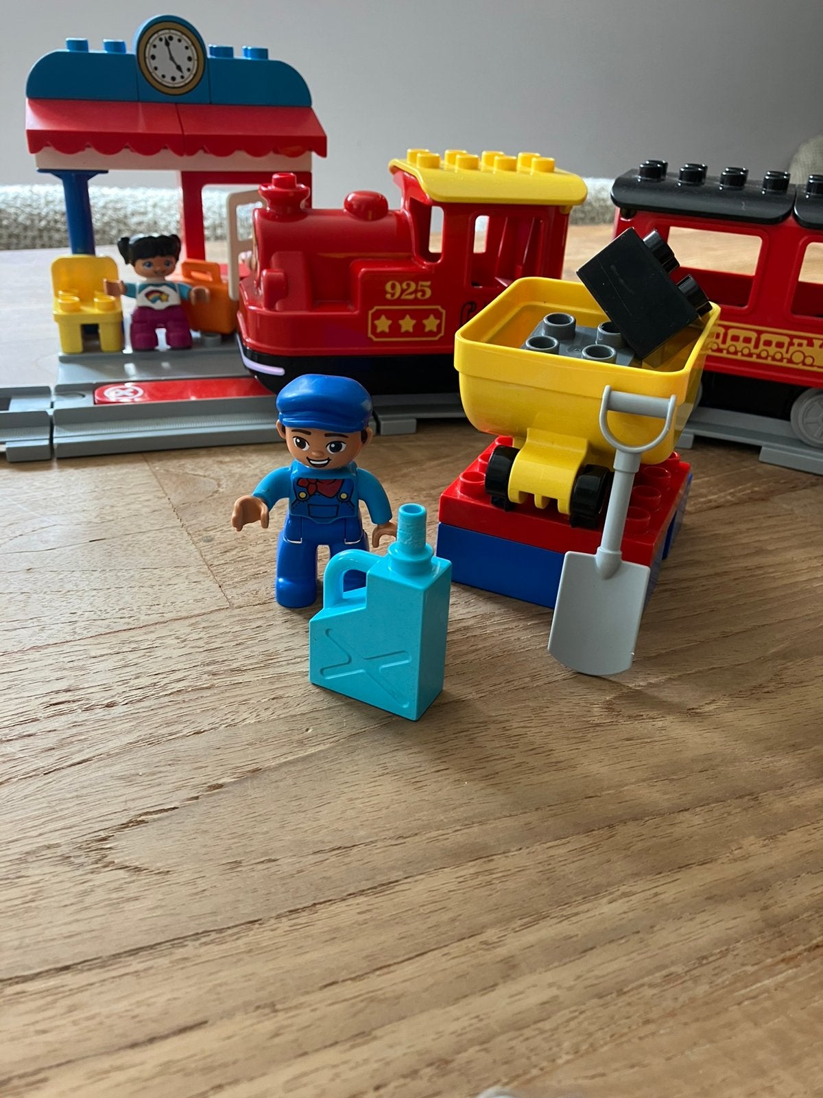 Complete originele Duplo trein set 10874, Kinderen en Baby's, Speelgoed | Duplo en Lego, Ophalen of Verzenden, Zo goed als nieuw