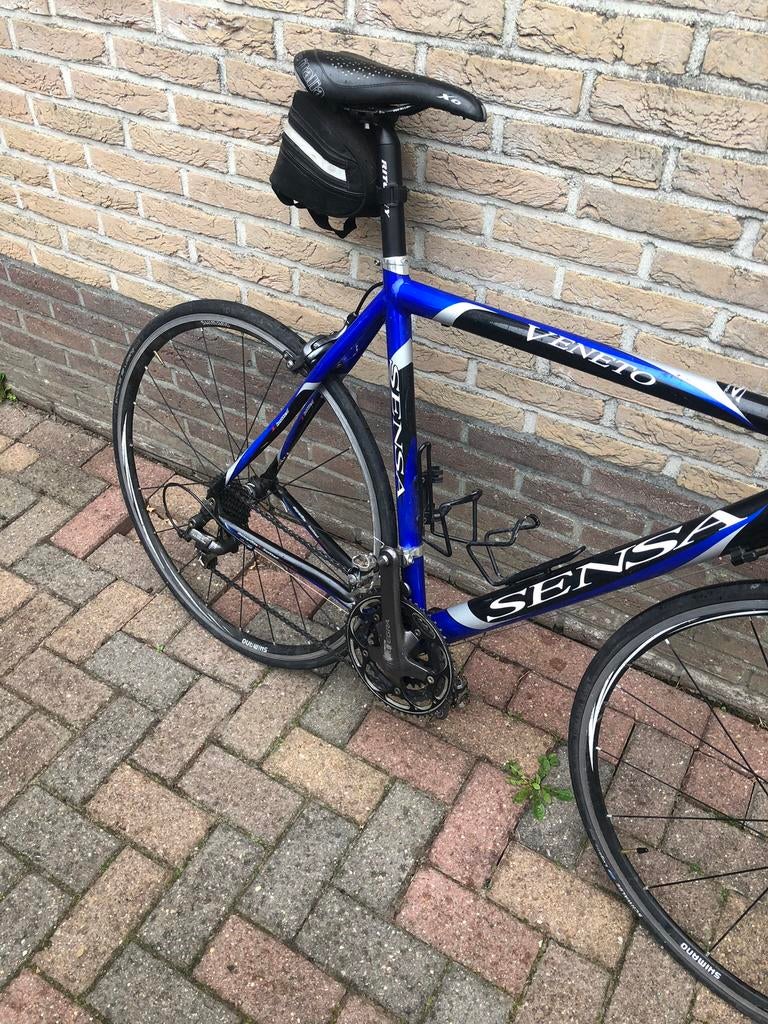 Te koop een Sensa racefiets, Fietsen en Brommers, Aluminium, Zo goed als nieuw, Meer dan 20 versnellingen, Ophalen