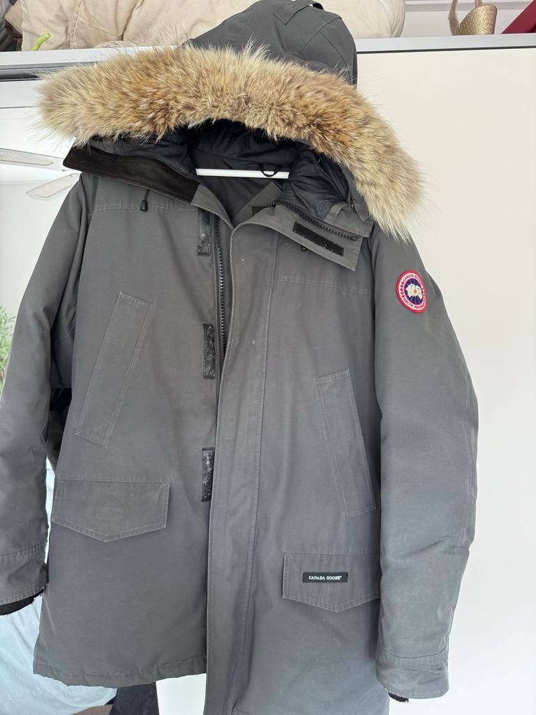 Canada Goose Langford Parka XL - Origineel, Kleding | Heren, Ophalen, Gedragen, Maat 56/58 (XL), Grijs