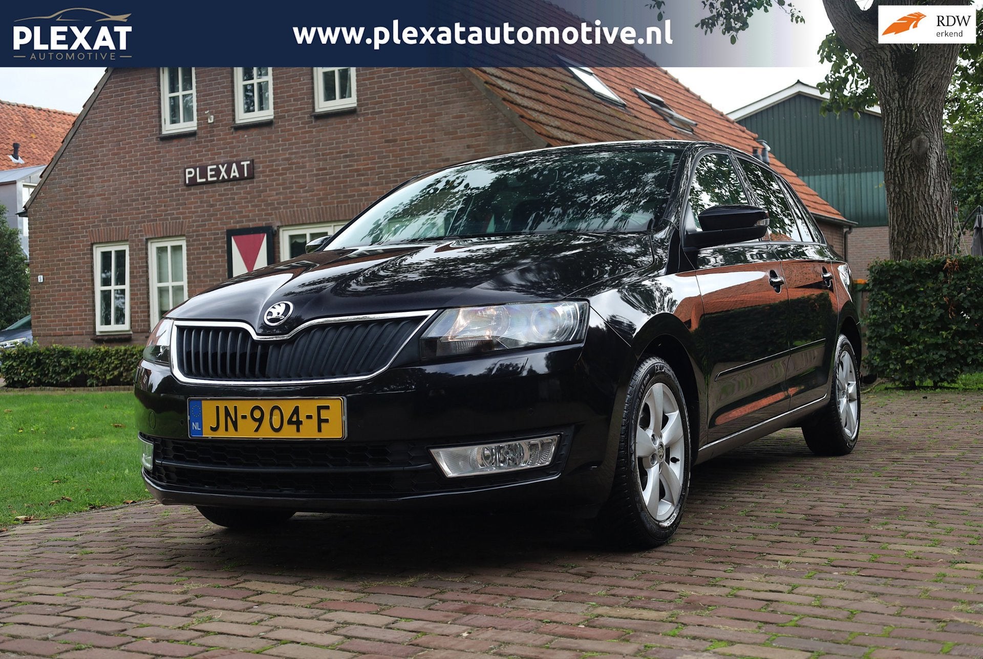 Skoda Rapid Spaceback 1.2 TSI Greentech JOY Aut. | Xenon | S, Dealer onderhouden, Stof, Gebruikt, 4 cilinders
