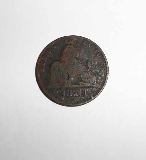 Munt Belgie 2 cent 1844, Verzenden, Overig, Losse munt
