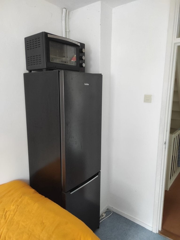 Amica Koelkast met aparte vriezer - 287L, Witgoed en Apparatuur, Koelkasten en IJskasten, Ophalen, Gebruikt, 100 tot 150 liter