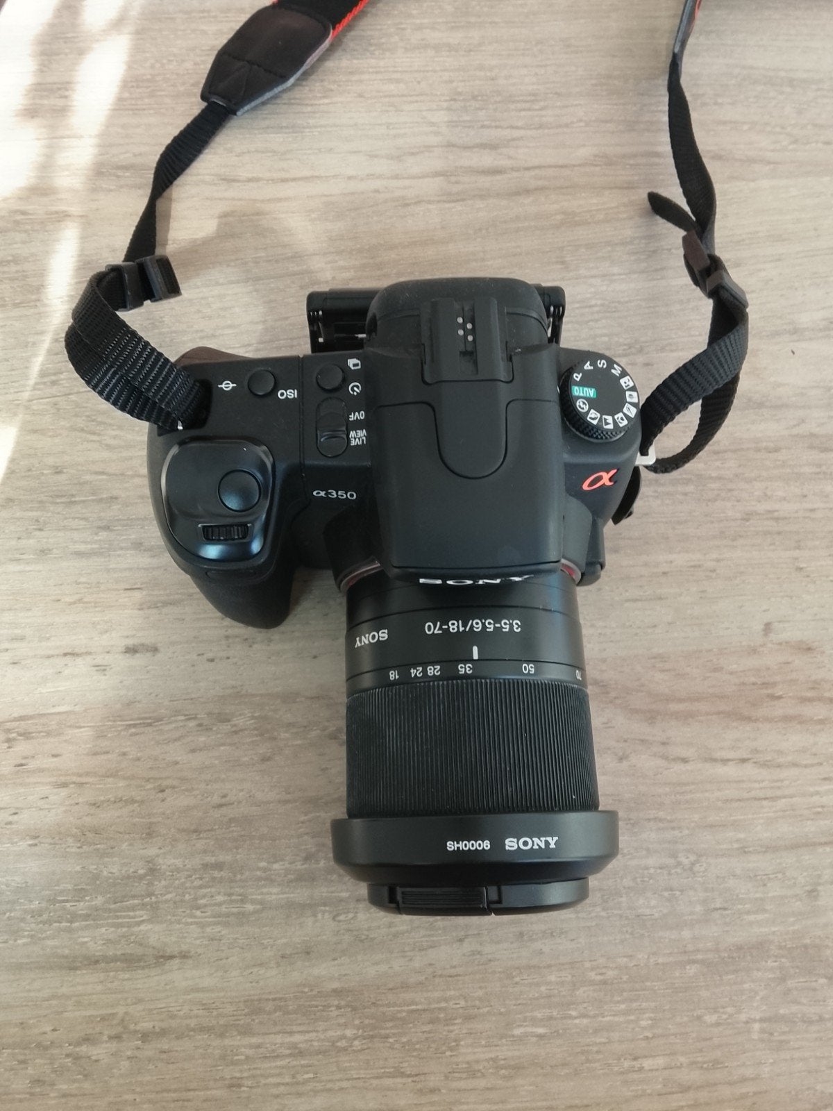 Sony a350 met lens, Ophalen of Verzenden, Sony