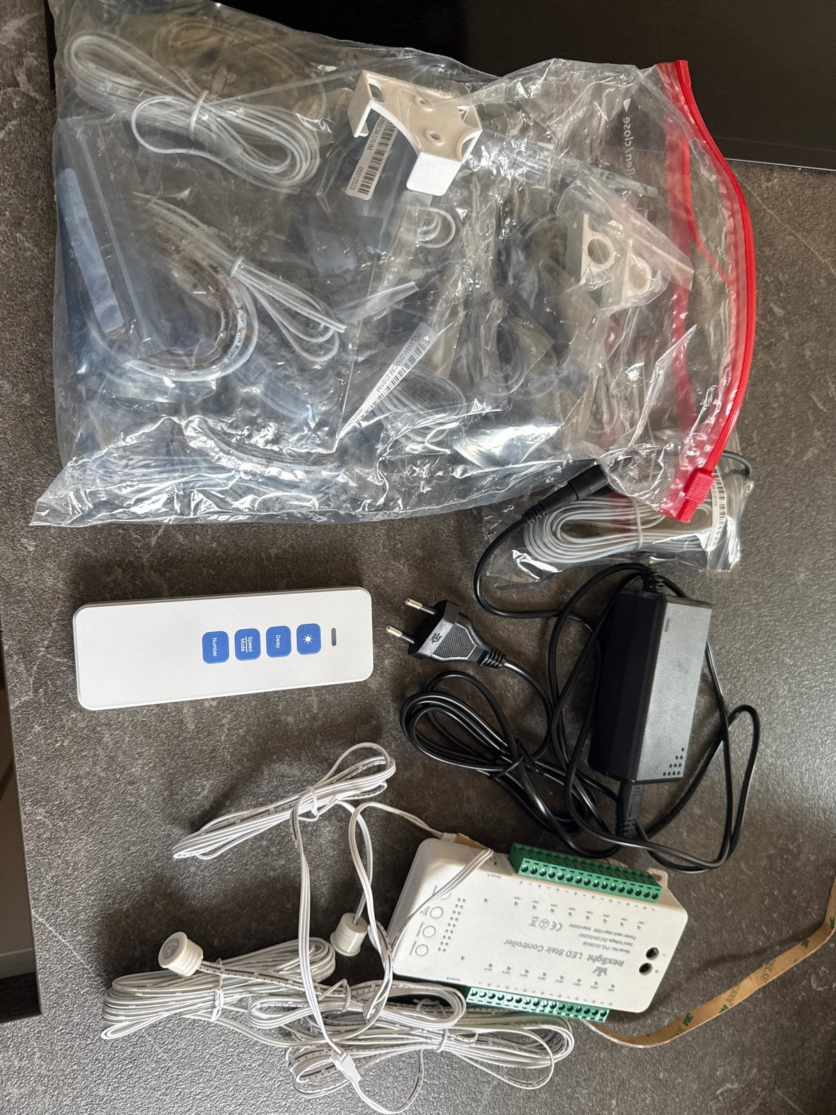 Rexlight LED Trap Licht Systeem Compleet - Nieuwstaat, Met afstandsbediening, Ophalen of Verzenden, Zo goed als nieuw, Overige merken