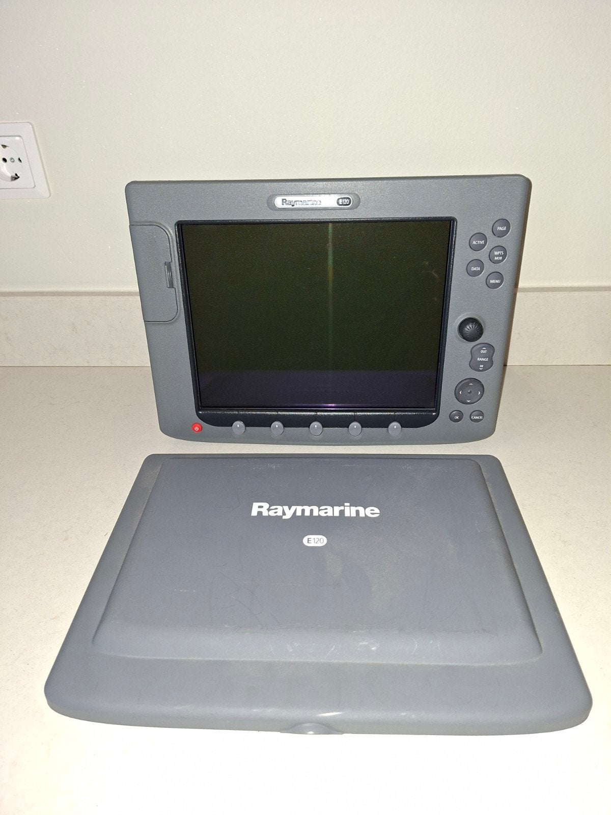 Raymarine E120 kaartenplotter, radar, Watersport en Boten, Ophalen of Verzenden, Zo goed als nieuw, Overige typen