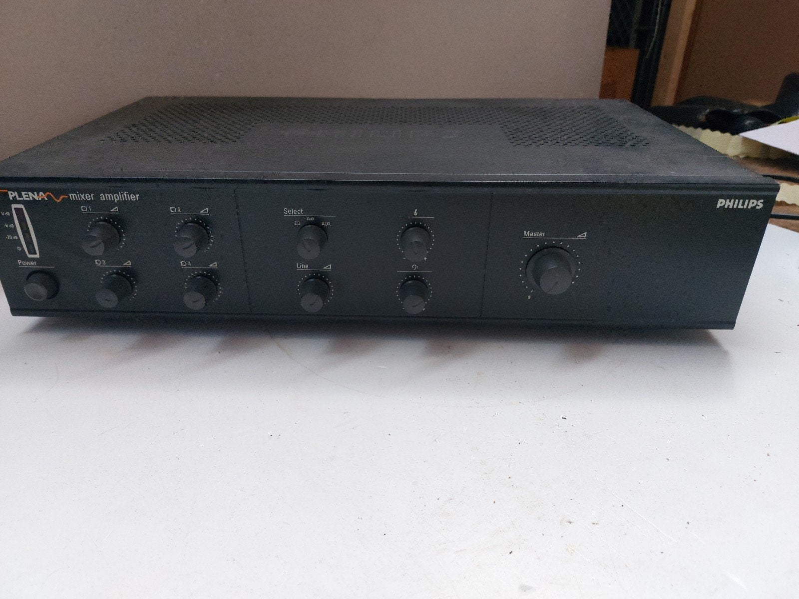 Philips Plena Mixer Versterker LBB 1903/00 - Professioneel, Minder dan 60 watt, Ophalen, Overige merken, Gebruikt