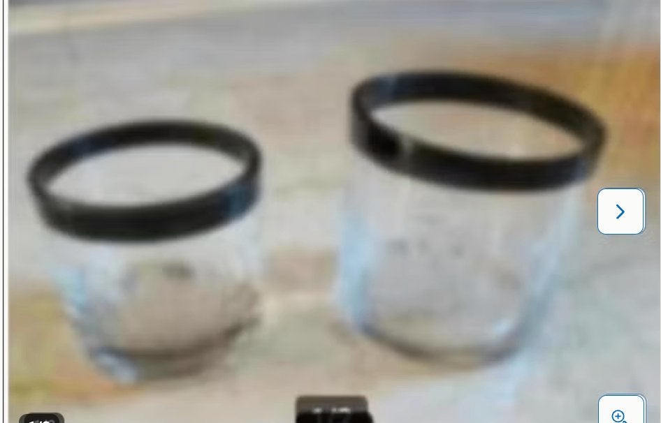 2 windlichten Gusta glas, Ophalen, Zo goed als nieuw, Overige materialen, Kandelaar