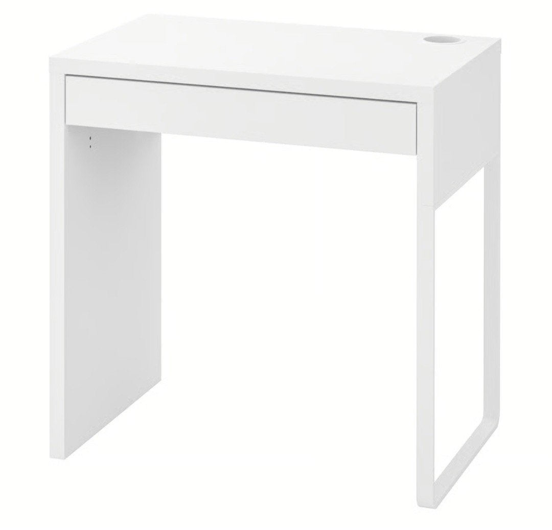 Buro Ikea Micke en ladeblok, Ophalen of Verzenden, Zo goed als nieuw