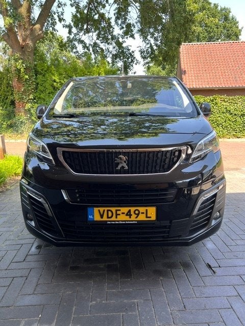 Peugeot Expert 227S GB 2.0 Bluehdi 180pk 3p. STT Eat6 2019, 4 cilinders, Leder en Stof, Zwart, Diesel