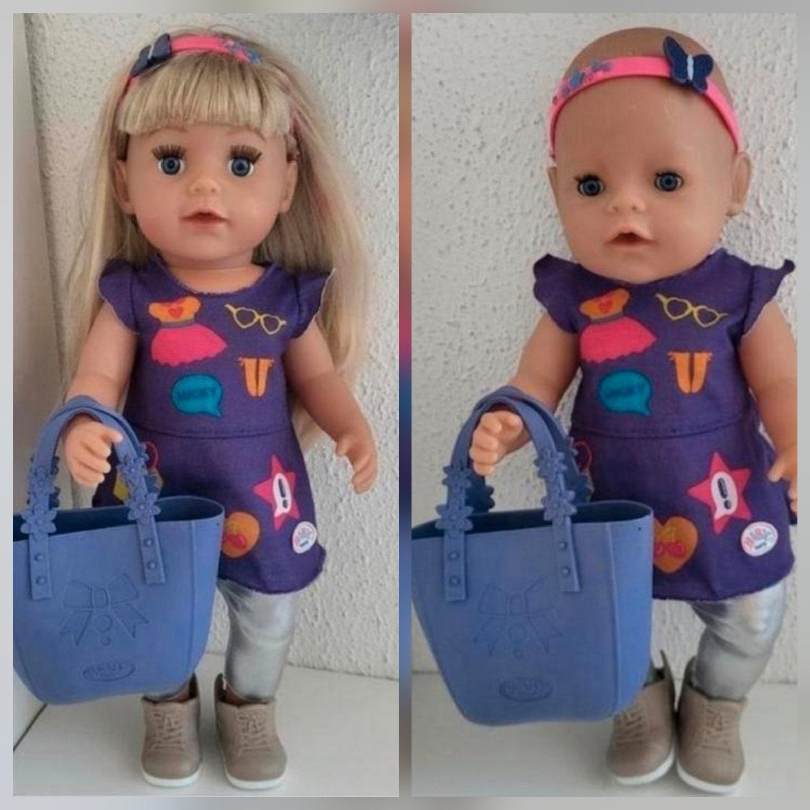 Baby Born kleertjes 5-delige set voor pop 43 cm Babyborn, Kinderen en Baby's, Speelgoed | Poppen, Ophalen of Verzenden, Zo goed als nieuw