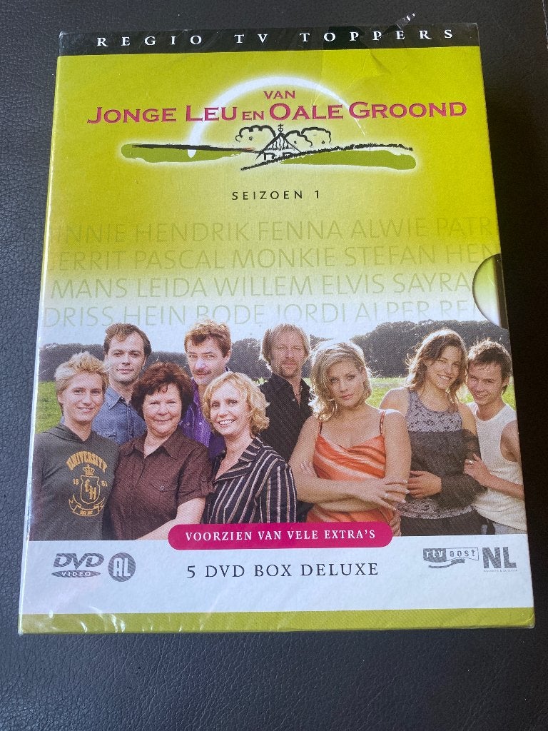 Van Jonge Leu En Oale Groond Seizoen 1 ( 5 dvd box geseald), Alle leeftijden, Ophalen of Verzenden, Nieuw in verpakking
