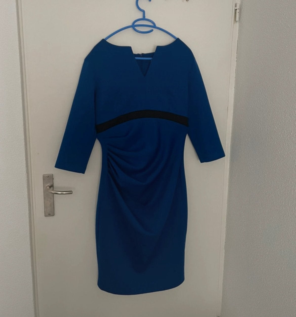 Avondjurk, Kleding | Dames, Ophalen of Verzenden, Zo goed als nieuw, Maat 42/44 (L), Onder de knie