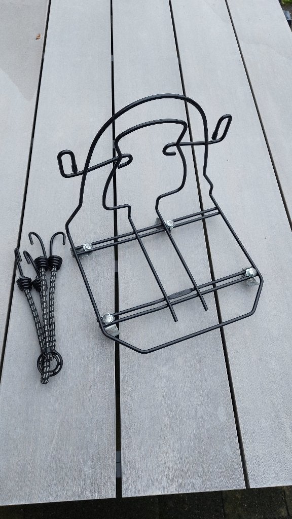 Bagagedrager rekje voor schooltas, Ophalen, Gebruikt