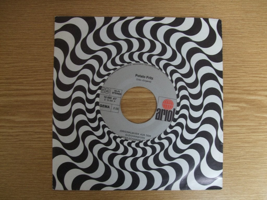 UDO JURGENS     POTATO FRITZ / JANS-THEMA, 7 inch, Ophalen of Verzenden, Zo goed als nieuw, Pop