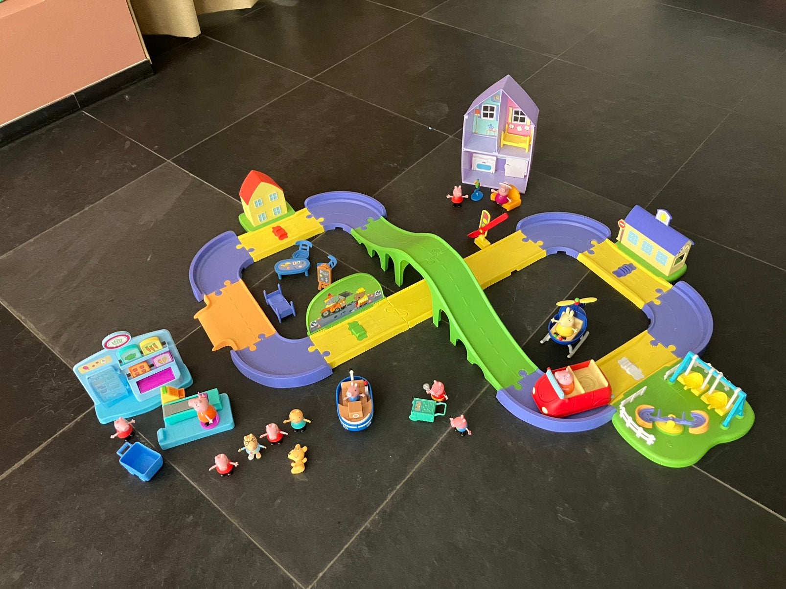 Peppa pig pakket speelgoed, Ophalen of Verzenden, Gebruikt