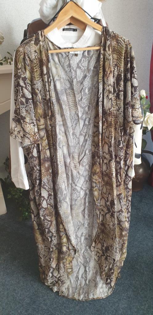 Livera Kimono Onesize Slangenprint, Livera, Ophalen of Verzenden, Zo goed als nieuw