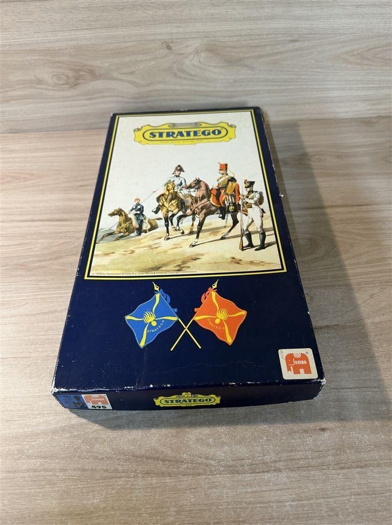 Stratego lange blauwe doos - s6466, Verzenden, Zo goed als nieuw