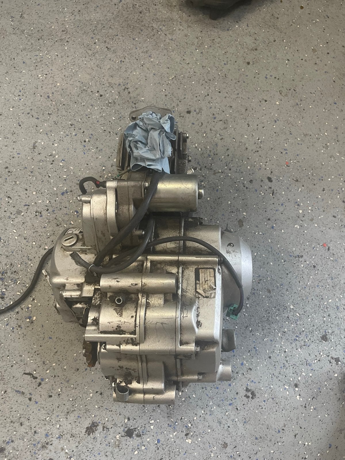 Motorblok voor pitbike 125cc, Ophalen of Verzenden, Gebruikt