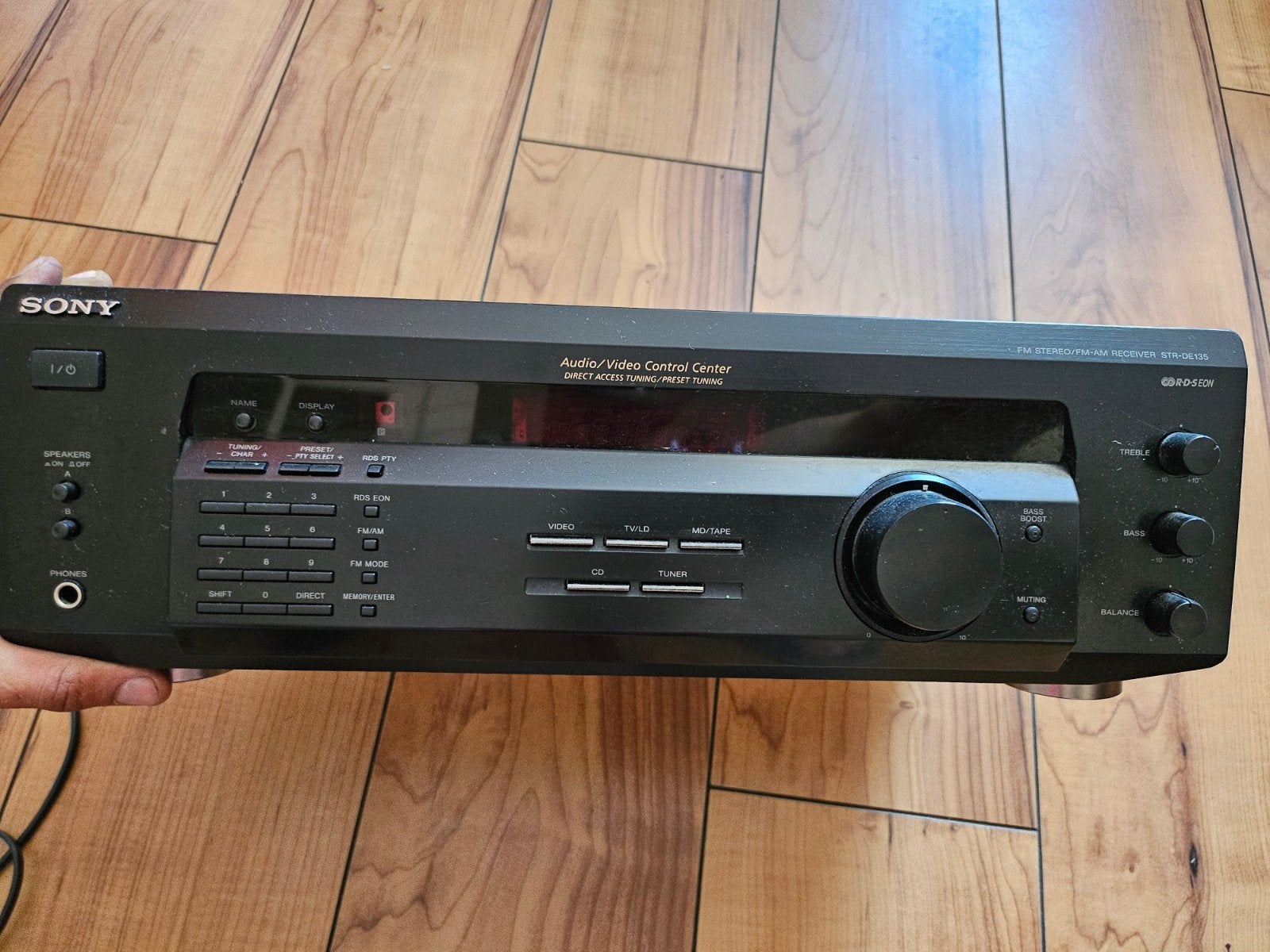 Sony STR-DE135 FM Stereo/FM-AM Receiver, Gebruikt, Ophalen of Verzenden, 60 tot 120 watt, Sony