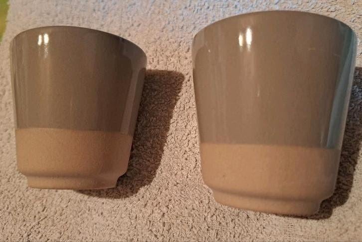 Espresso kopjes - set van 2, Huis en Inrichting, Keramiek, Nieuw, Ophalen of Verzenden, Effen