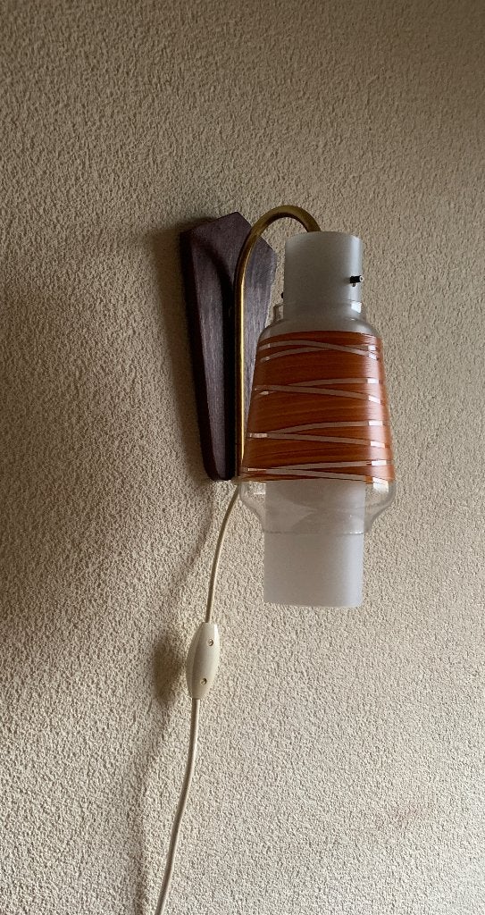 Vintage jaren 50/60 wandlampje, Ophalen of Verzenden, Huis en Inrichting