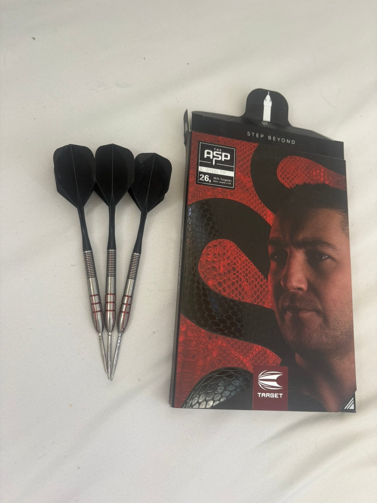 Nathan aspinall dart pijlen 26G, Verzenden, Zo goed als nieuw, Pijlen