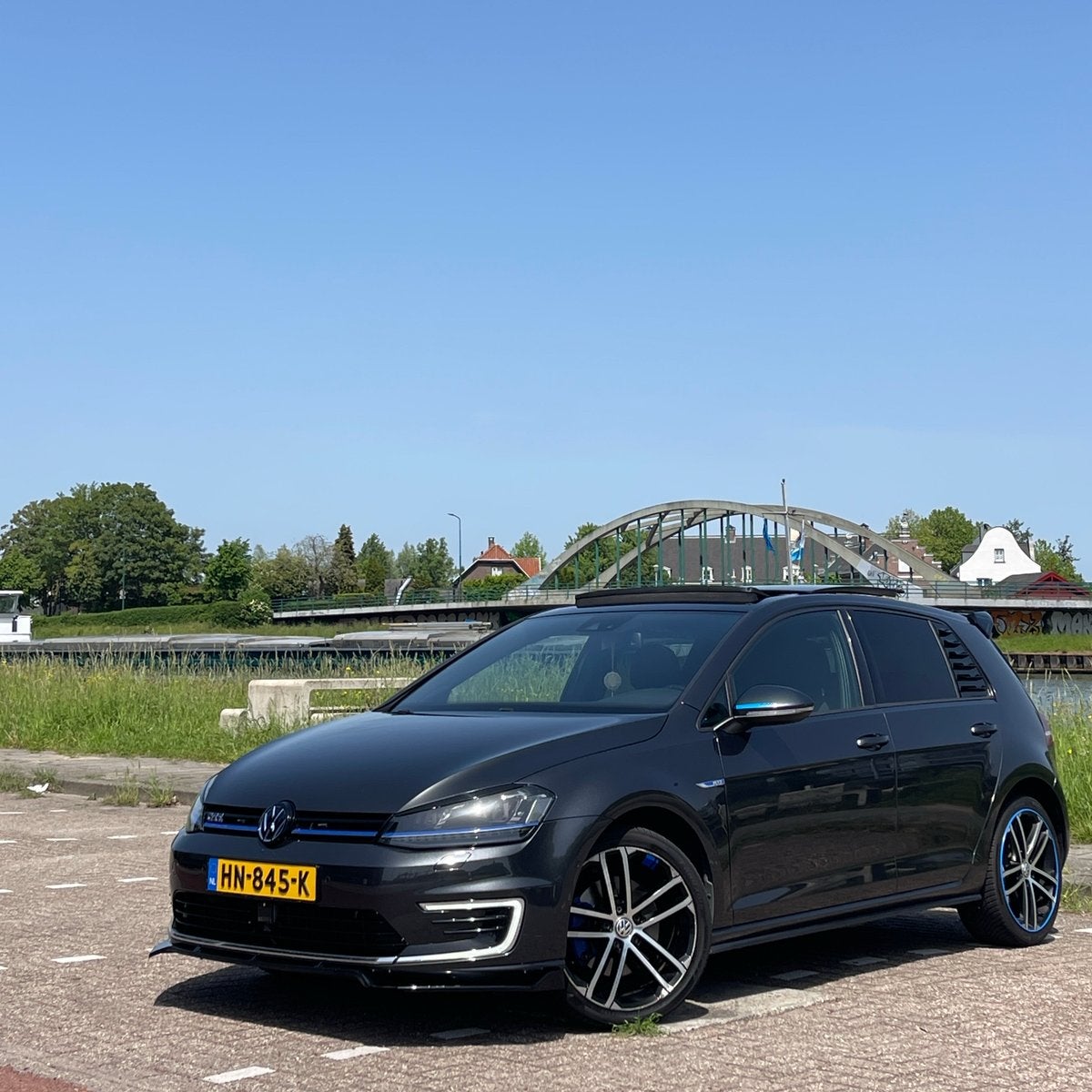 Volkswagen Golf 1.4 TSI Phev 204pk 5D DSG 2015 Zwart, Auto's, Electronic Stability Program (ESP), Zwart, 1499 kg, Onderhoudsboekje