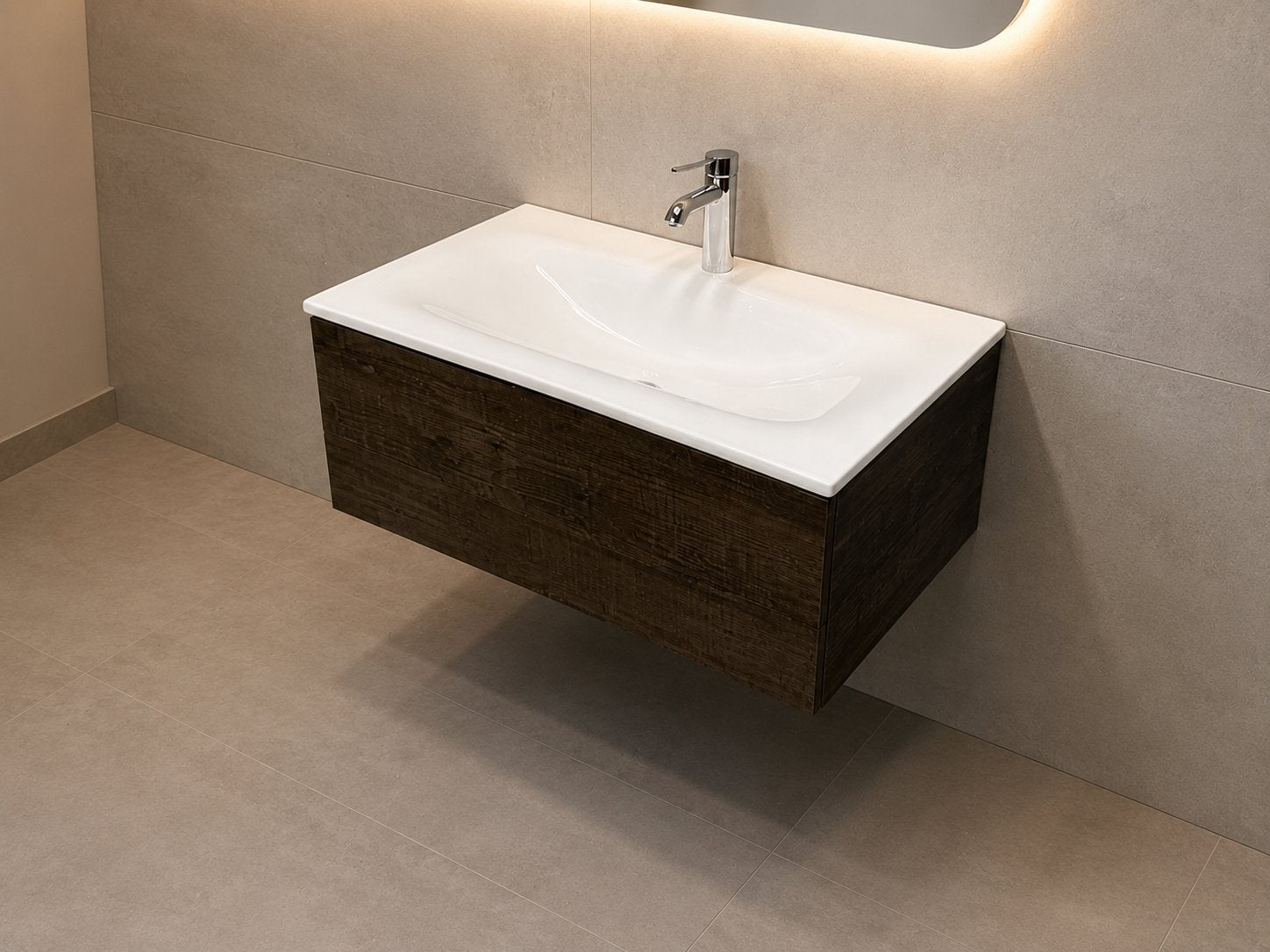 Nog 3 Dagen Moet weg Detremmerie met grohe kraan, Ophalen, Nieuw, 50 tot 100 cm, Minder dan 100 cm