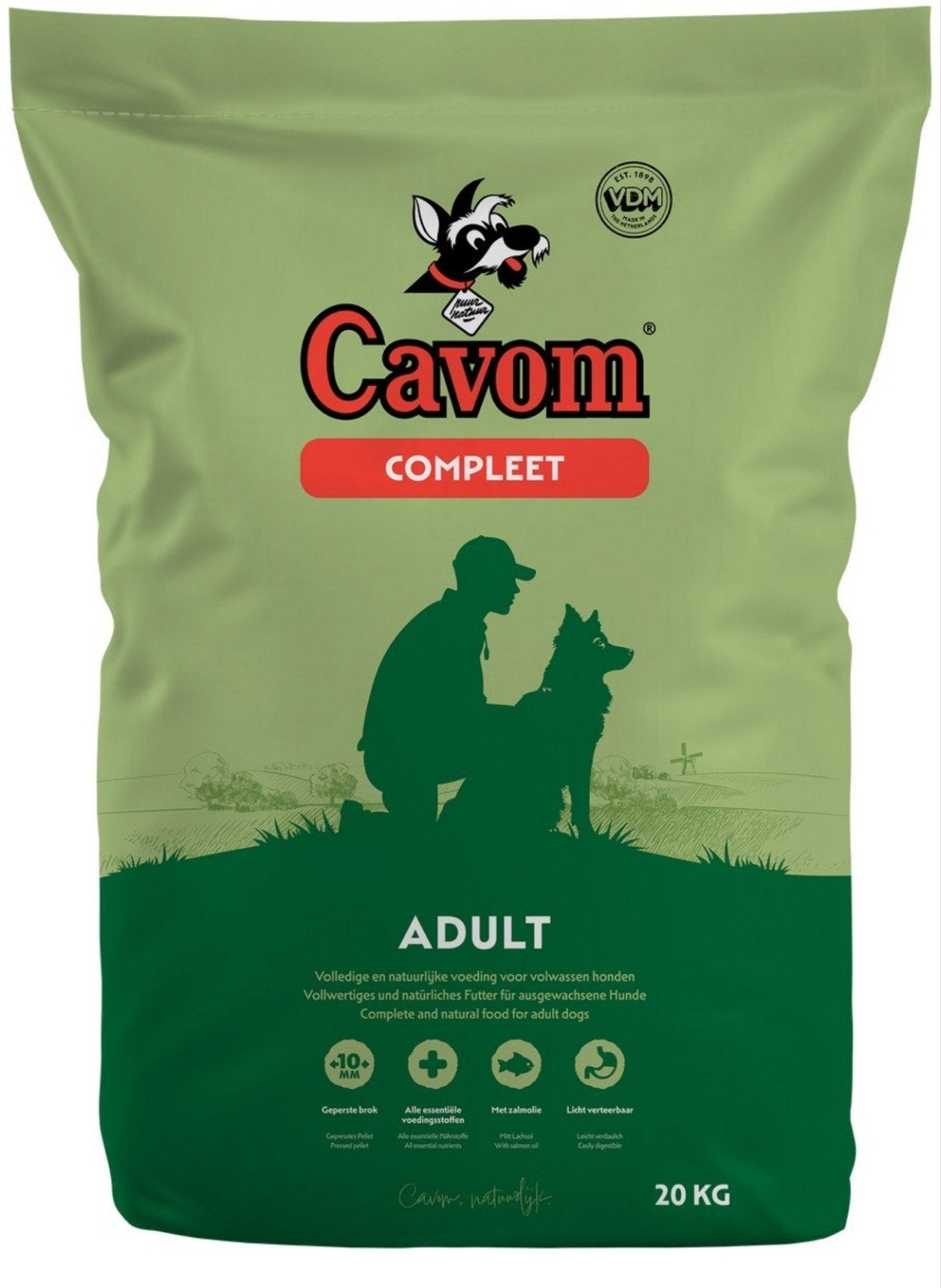 (Dichte, volle) zak cavom compleet 20kg, Dieren en Toebehoren, Ophalen, Hond