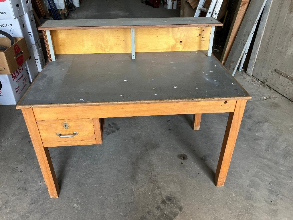 PTT bureau/tafel, Huis en Inrichting, Ophalen, Opzetstuk, Gebruikt