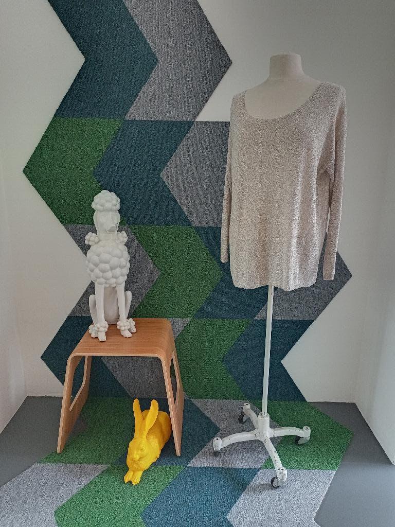 Prachtige blouse/ tuniek, maat L, Nieuw, Beige, Maat 42/44 (L), Nieuw, Ophalen of Verzenden