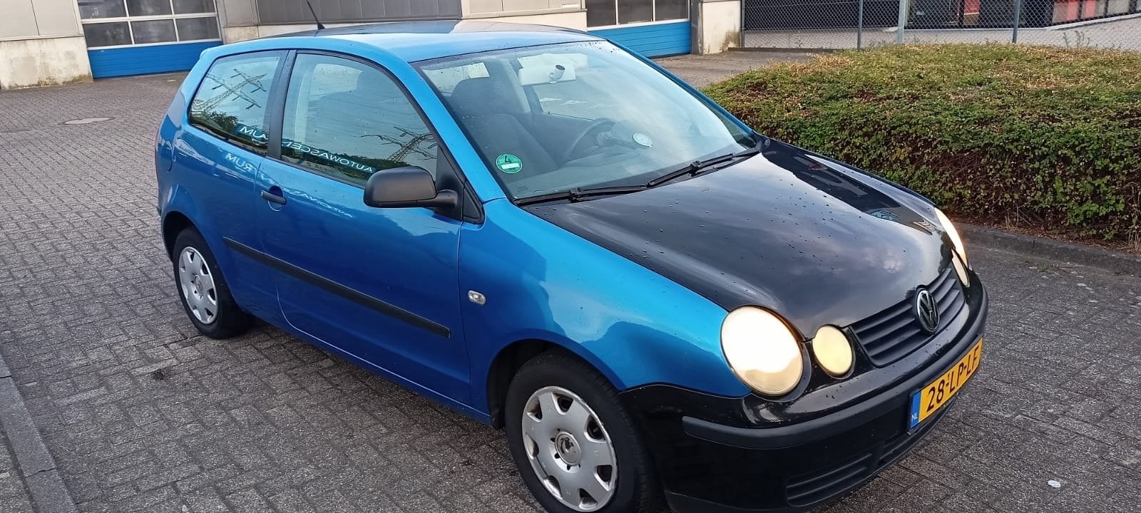Volkswagen Polo 1.4 55KW 2003 Blauw, Auto's, Volkswagen, Voorwielaandrijving, 4 cilinders, Blauw, Origineel Nederlands