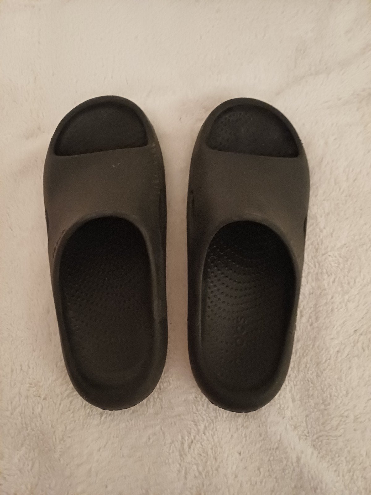 Crocs Classic Slide Zwarte Slippers Maat 38,5, Slippers, Zwart, Ophalen of Verzenden, Zo goed als nieuw