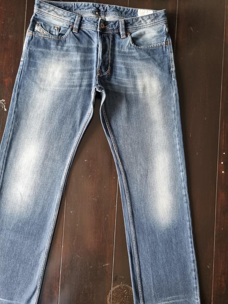 CLASSIC VINTAGE DIESEL LARKEE REGULAR STRAIGHT JEANS 34/34!!, Diesel, Blauw, Ophalen of Verzenden, Zo goed als nieuw