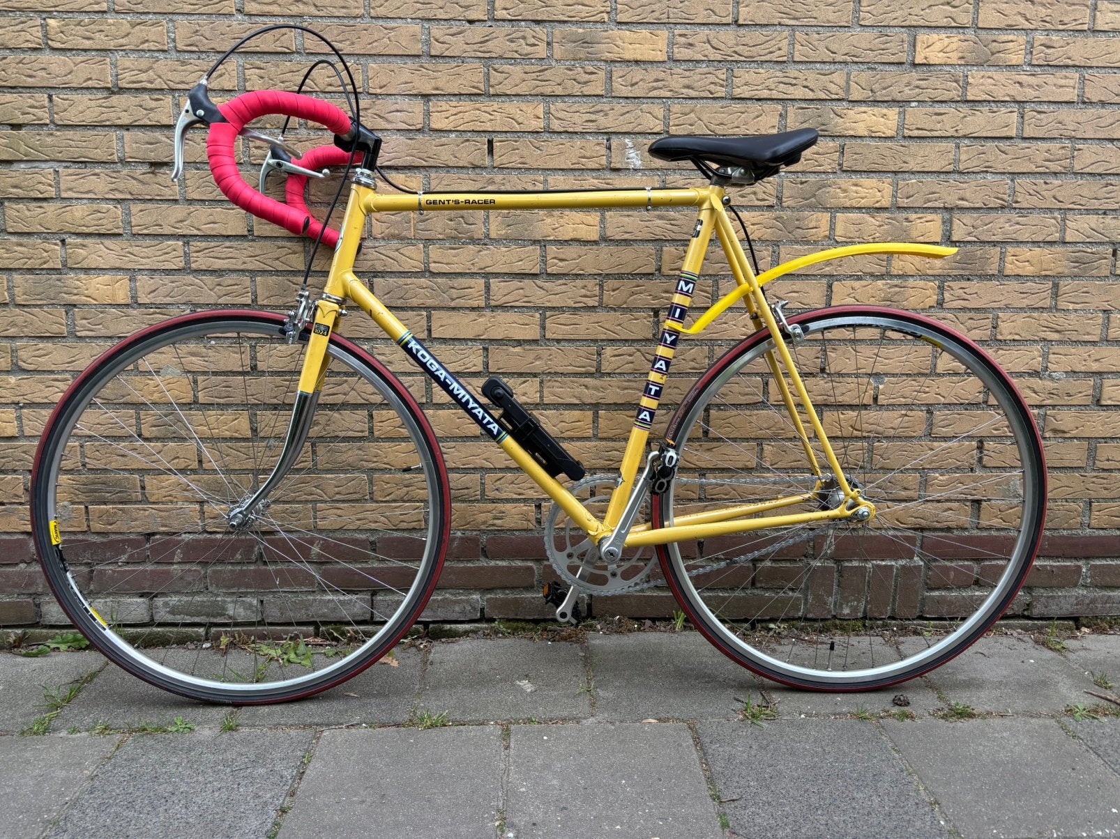 Koga-Miyata Gent’s- Racer Single speed, Ophalen, Gebruikt, Staal, Velgrem