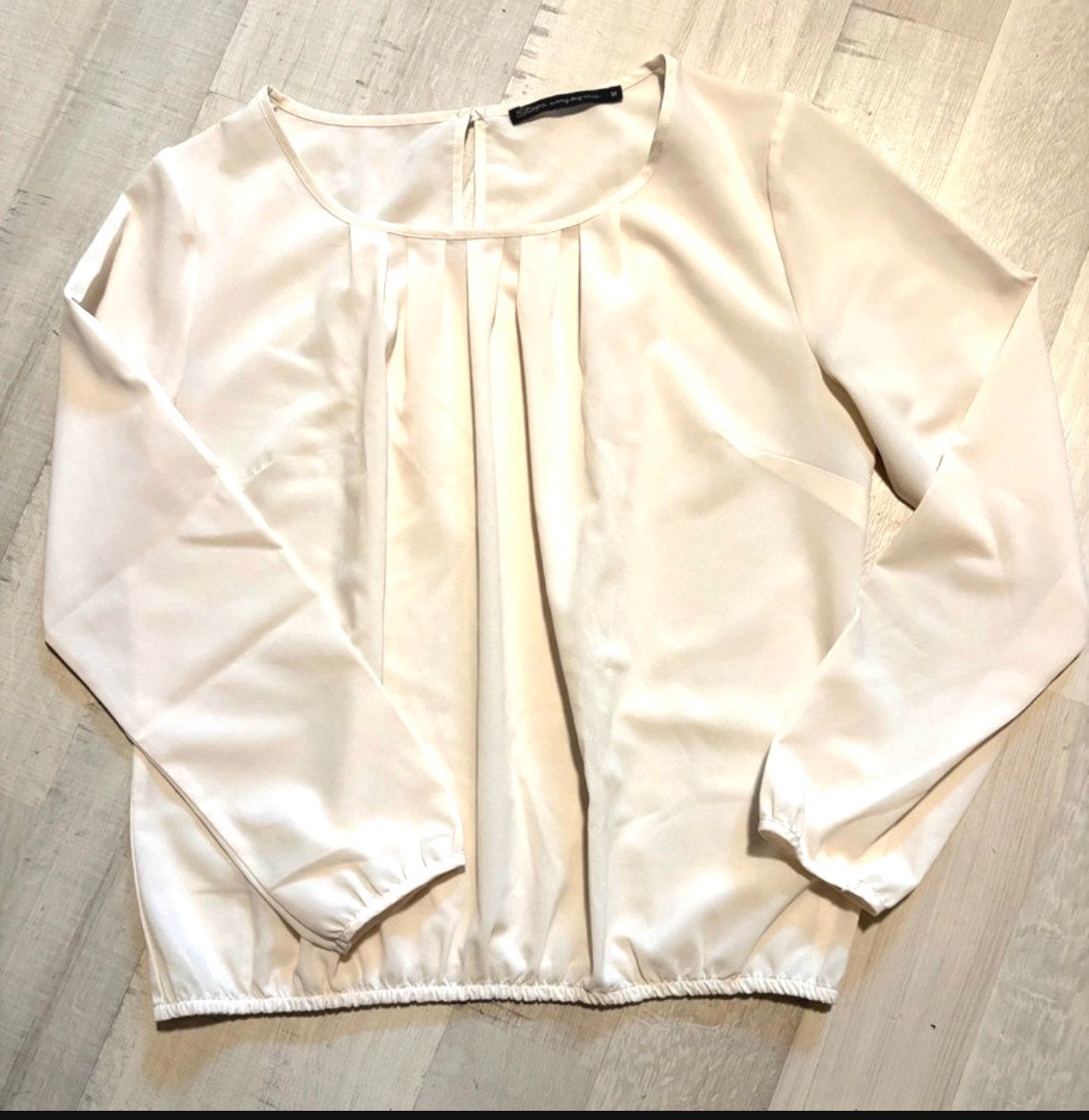Chique blouse maat M Steps, Ophalen of Verzenden, Zo goed als nieuw, Maat 38/40 (M), Wit