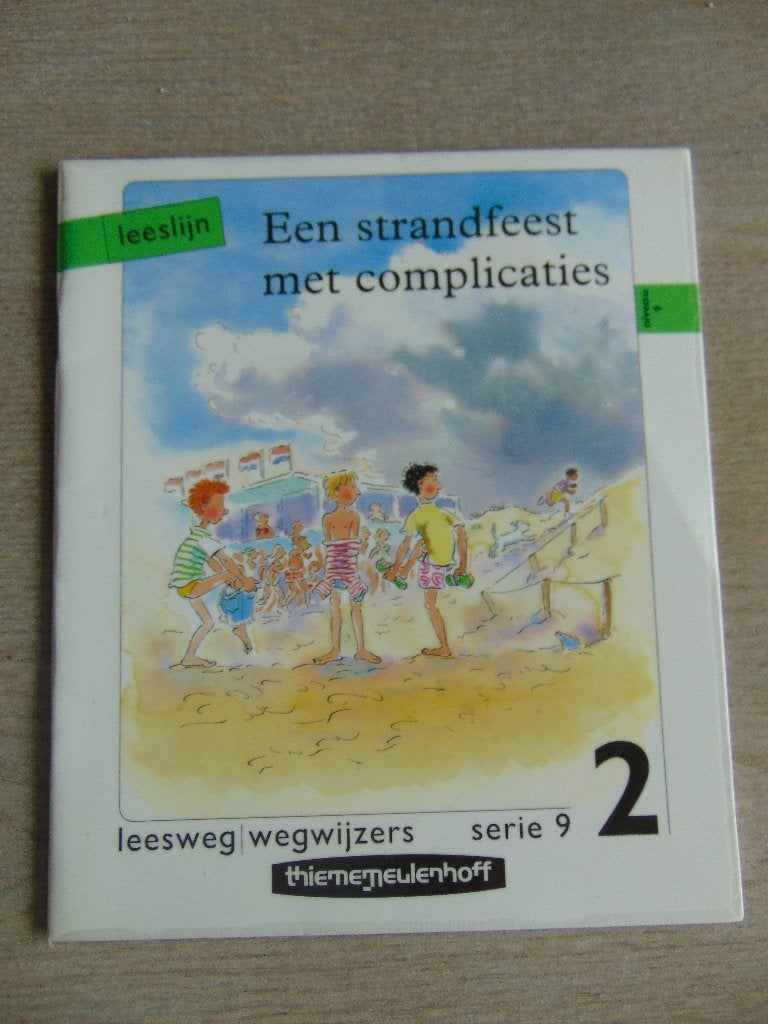 Leeslijn - Een strandfeest met complicaties - Leesweg Avi E7, Boeken, Ophalen of Verzenden, Zo goed als nieuw, ThiemeMeulenhoff