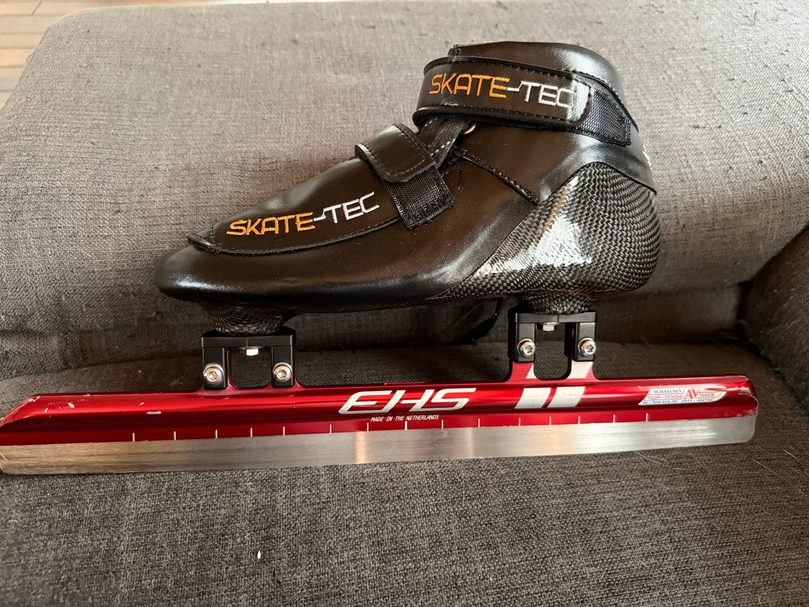 Shorttrack schaatsen compleet, Skate-Tec, EHS messen, Overige typen, Zo goed als nieuw, Ophalen, Overige merken