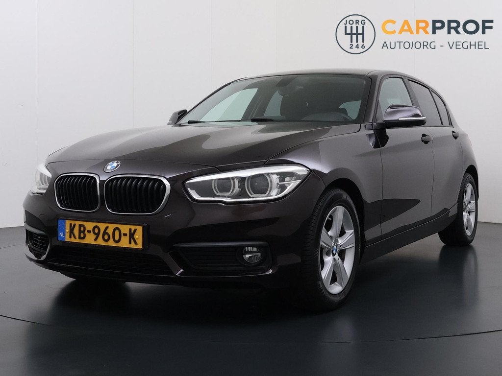 BMW 1-serie 118i Centennial Executive NAP | Navigatie | Clim, Auto's, BMW, Gebruikt, Bruin, Automatische klimaatregeling, Origineel Nederlands