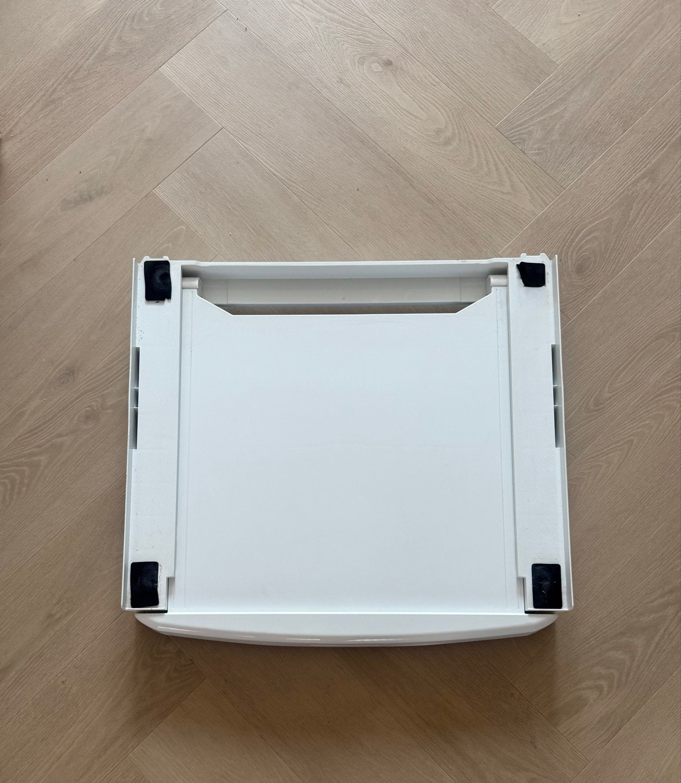 Wasmachine/Droger Tussenstuk met Uitschuifbaar Werkblad, Witgoed en Apparatuur, Ophalen of Verzenden, Zo goed als nieuw