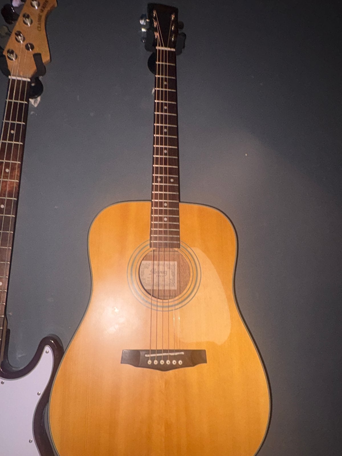 Ibanez PF5LG Dreadnought Gitaar met nieuwe Elixir snaren, Muziek en Instrumenten, Ophalen, Zo goed als nieuw, Western- of Steelstringgitaar