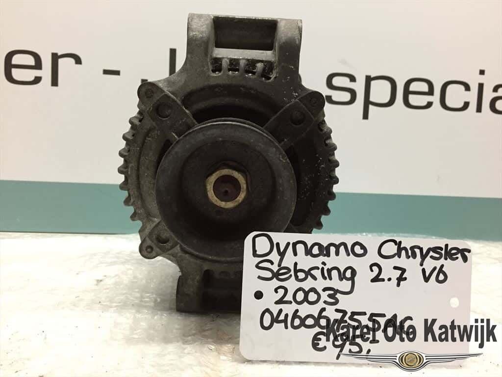 Dynamo Chrysler Sebring 2.7 V6 2003, Gebruikt, -, Ophalen of Verzenden, -